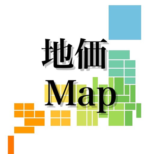 Land Price Map for Japan app icon