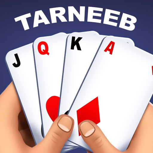 Tarneeb Online app icon