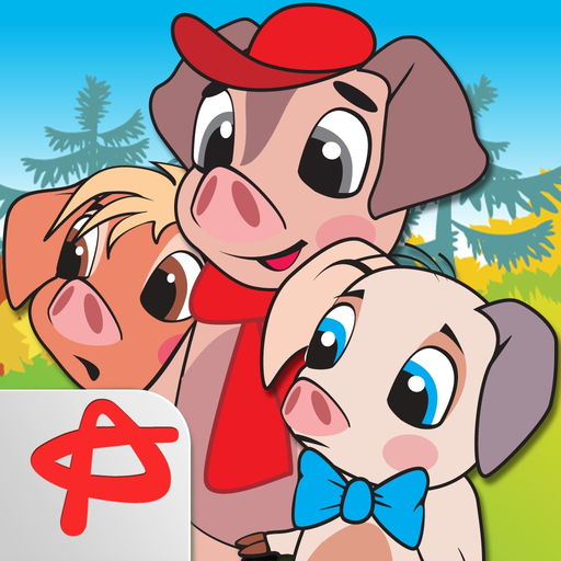 Three Little Pigs: Free Interactive Touch Book app icon