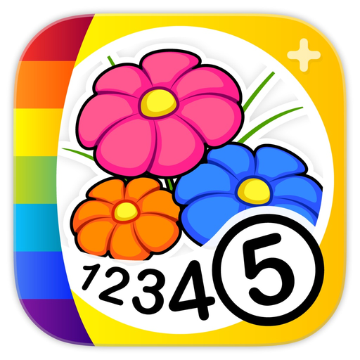 Color by Numbers - Flowers + app icon