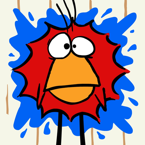 PEEP and the Big Wide World Paint Splat app icon