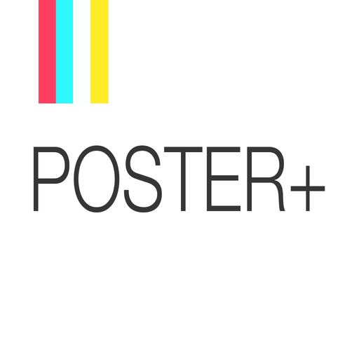 Poster+ : Text and Photo Layers, Design Templates app icon