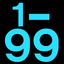 Random Number 99 icon