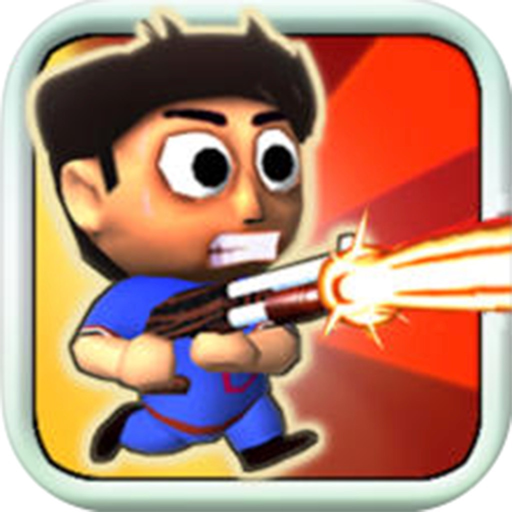 Little Rambo Shooting & Racing app icon
