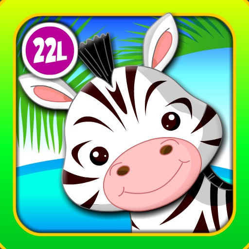 Abby Monkey® Baby Zoo Animals: Preschool activity games for children app icon
