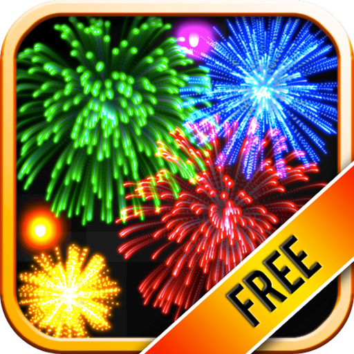 Real Fireworks Artwork Visualizer Free for iPhone and iPod Touch app icon