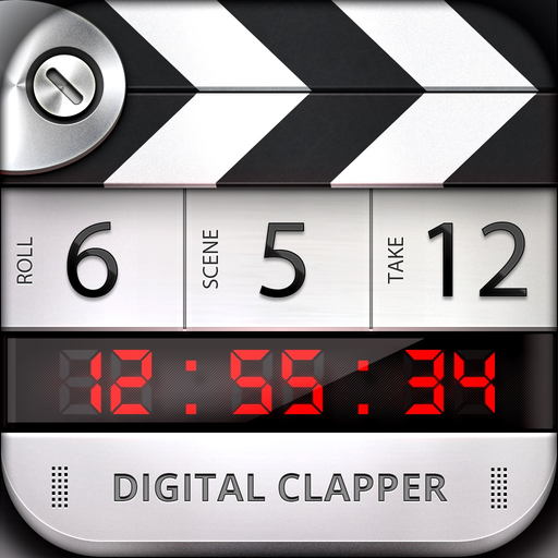 Digital Clapperboard - Timecode Sync and Video Slate app icon