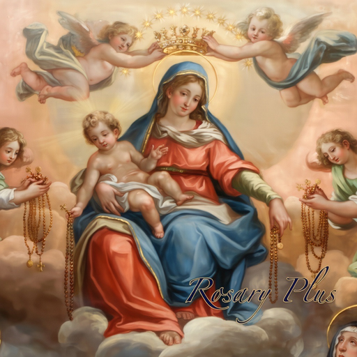 RosaryPlusHD Catholic Devotion app icon