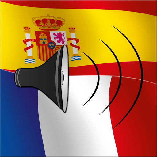 Spanish / French Talking Phrasebook Translator Dictionary - Multiphrasebook app icon