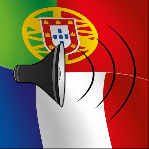 Portuguese / French Talking Phrasebook Translator Dictionary - Multiphrasebook app icon