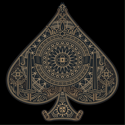 Spades V+, classic card game app icon