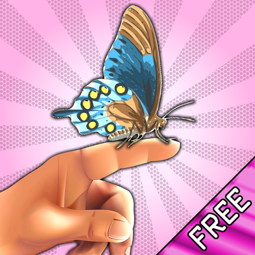 Butterfly Fingers! with Augmented Reality FREE app icon