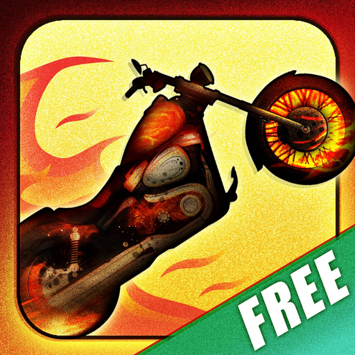 Motorcycle Bike Fire Chase Racing - Drive & Escape app icon