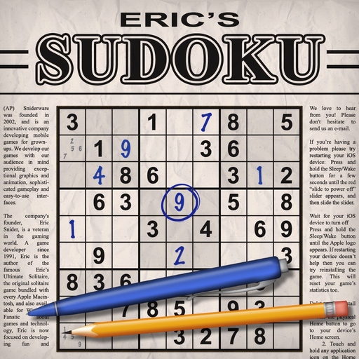 Eric's Sudoku –Classic Puzzles app icon