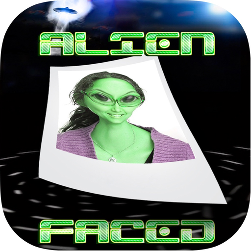 AlienFaced - Alien Face Booth app icon