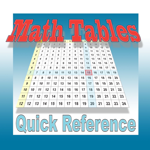 Math Tables Quick Reference app icon