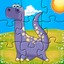 Dino Puzzle Kid Dinosaur Games icon