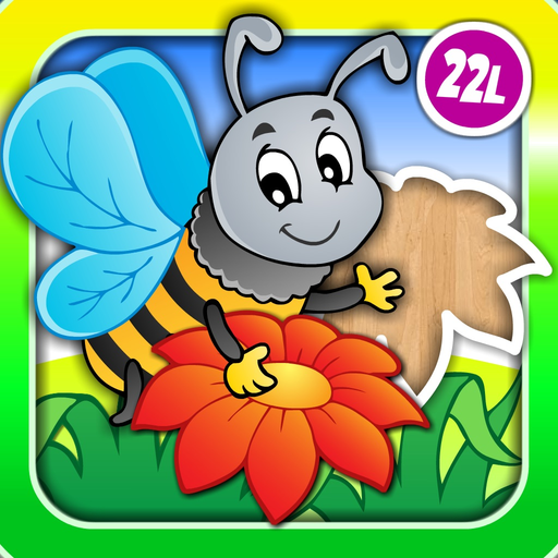 Abby Monkey® Animal Shape Puzzle for Preschool Kids: Meadow app icon