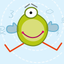 Goodbye anger icon