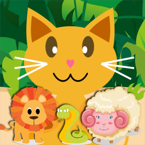 QCat - animal 8 in 1 games app icon