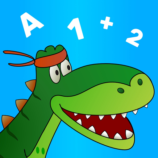 Dino Preschool ABC Math Games app icon