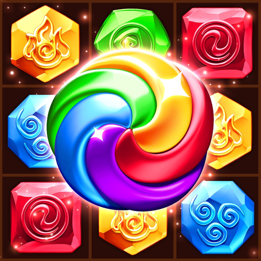 Gemmy Lands: Match 3 Puzzle app icon