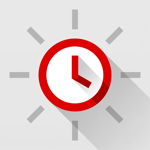 Red Clock - Weather & Alarm app icon