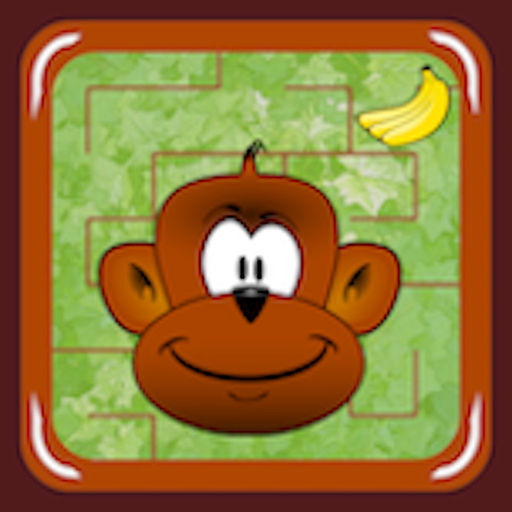 Monkey Jungle Maze app icon