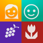 Girl Boy Fruit Flower icon