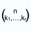 Multinomial icon
