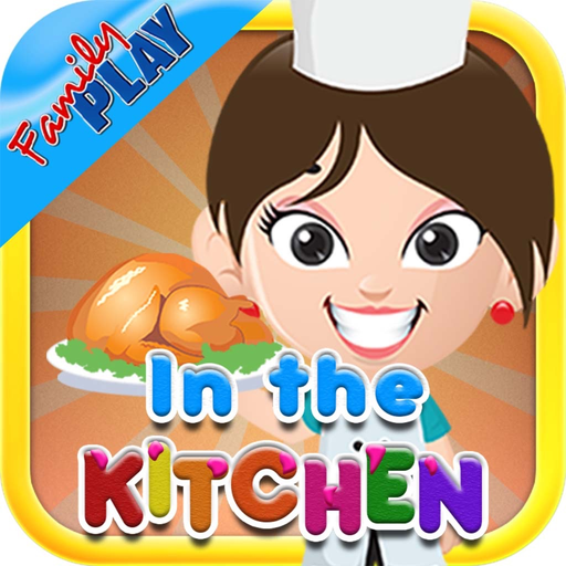 In the Kitchen Flash Cards for Kids app icon