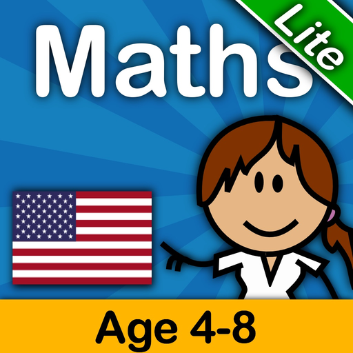 Maths, age 4-8 (US) Lite app icon