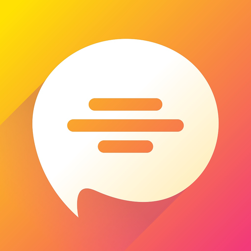 Tinipiny Camera (text bubbles) app icon