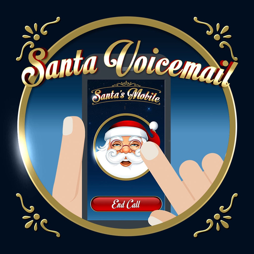 Santa Voicemail app icon