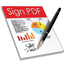 Sign PDF icon