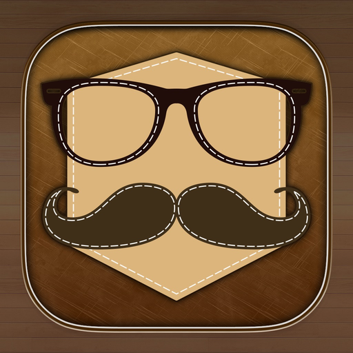 Mustache Booth - A Funny Facial Hair Photo Editor app icon