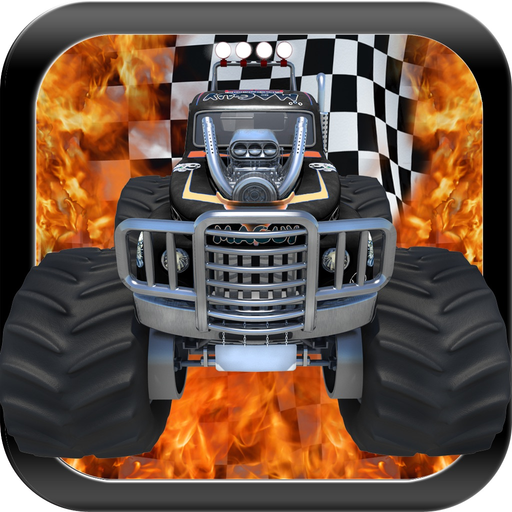 Monster Truck Hill Racing Game app icon