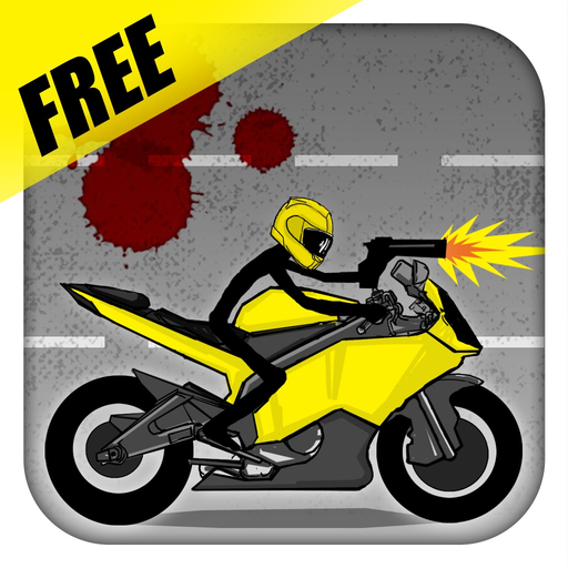 Stickman Streetbike Zombie Race Attack Free - Play Chicken Racing With Zombies! app icon