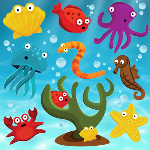 Fishes Puzzles for Toddlers app icon