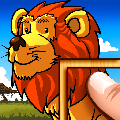 Wild Animals Puzzle – For Kids app icon