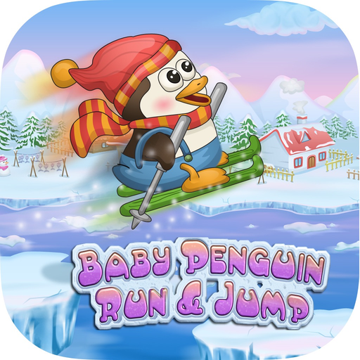 Baby Penguin 2D Endless Runner app icon