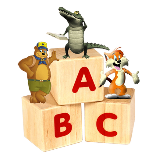 Animal alphabet for kids, Learn Alphabets with animal sounds and pictures for preschoolers and toddlers app icon
