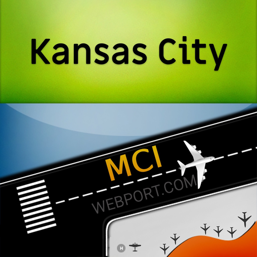 Kansas City Airport MCI +Radar app icon