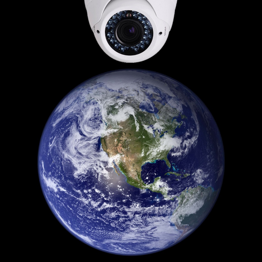 Planet Cam: Live World Map app icon