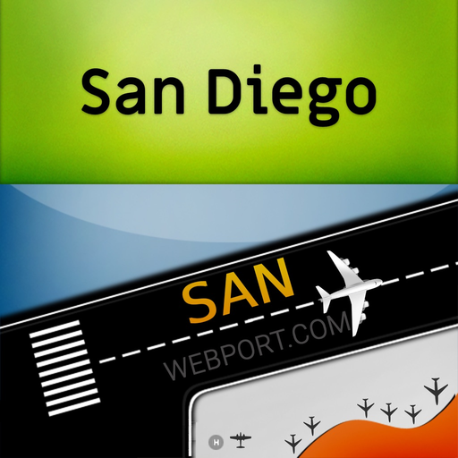 San Diego Airport + Tracker app icon