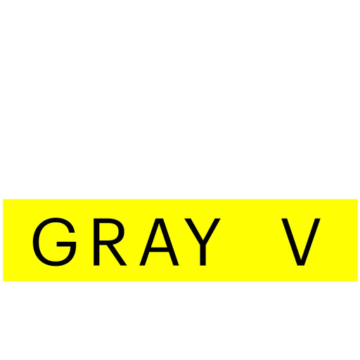 Gray V app icon