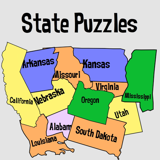 State Puzzles app icon