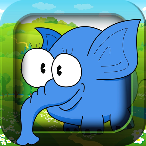 Funny animal puzzle for toddlers app icon