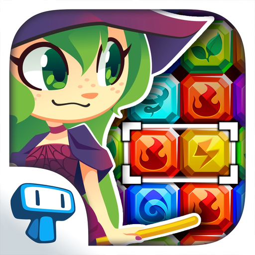 Magic Match - Matching Puzzle Game with Mage Characters app icon