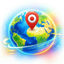 GeoQuest: fun geography quiz icon